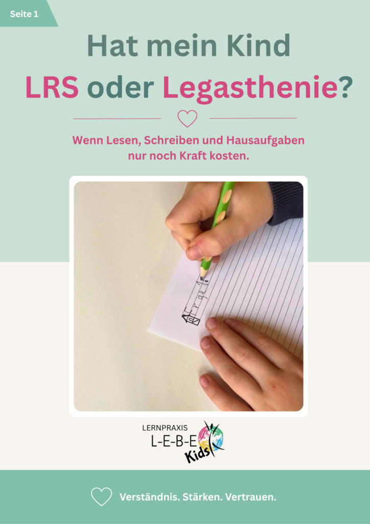 Kostenloser LRS-Ratgeber für Eltern